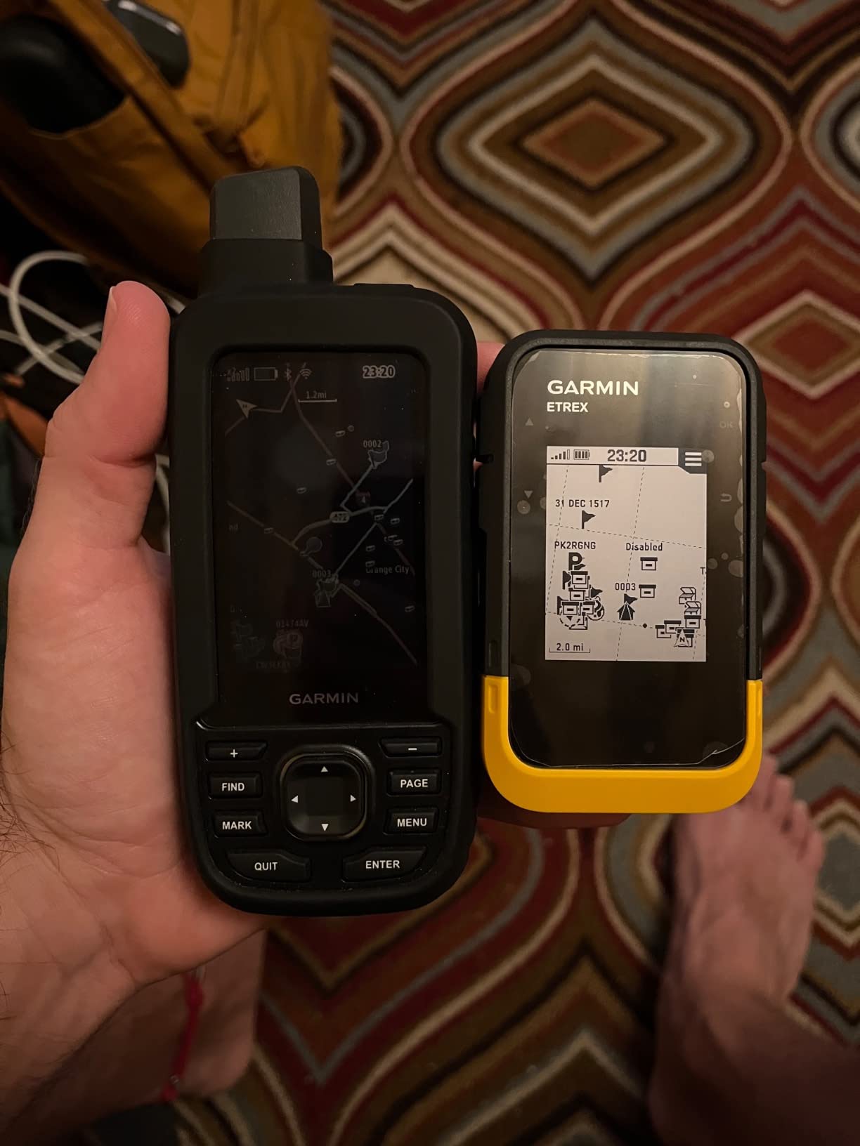 Garmin eTrex SE, GPS Handheld Navigator | Wireless Connectivity, Multi-GNSS Support, Sunlight Readable Screen customer photo 1