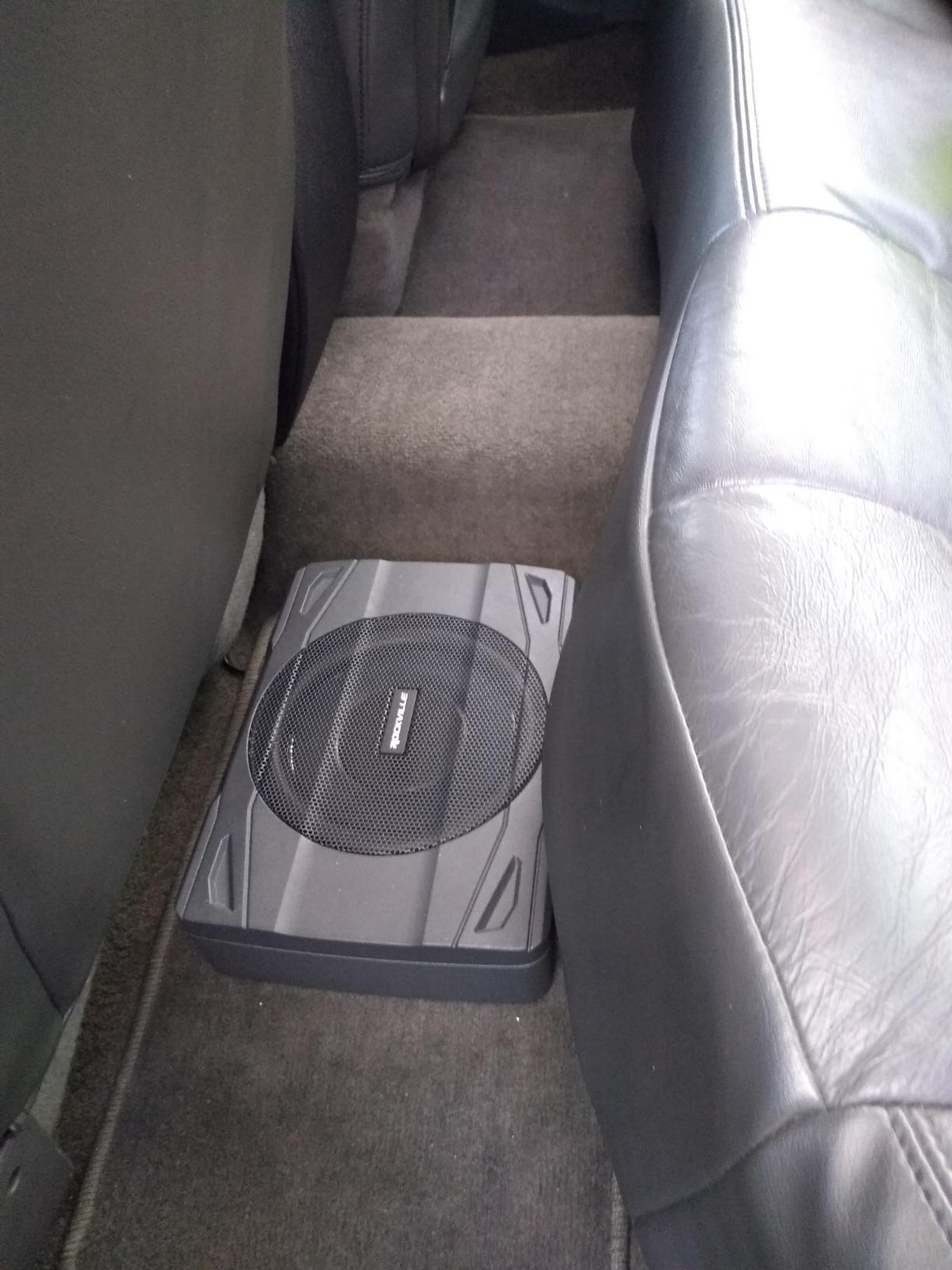 Rockville SS10P 800W Slim Under-Seat Active Car/Truck Subwoofer, Built-in Amp, Wired Remote Bass Knob, Cast Aluminum customer photo 2