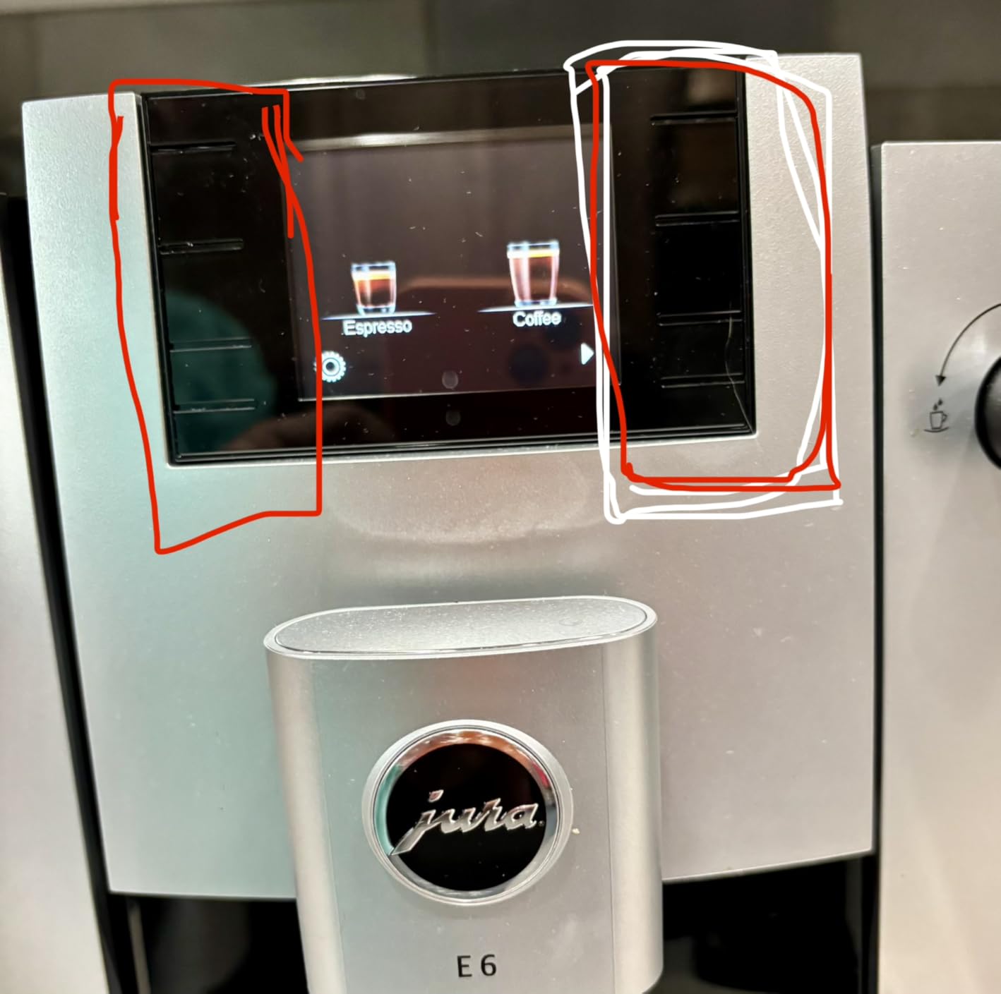 Jura E6 Platinum 15465 | Hot water on demand, A professional aroma grinder Comes in a finish customer photo 1