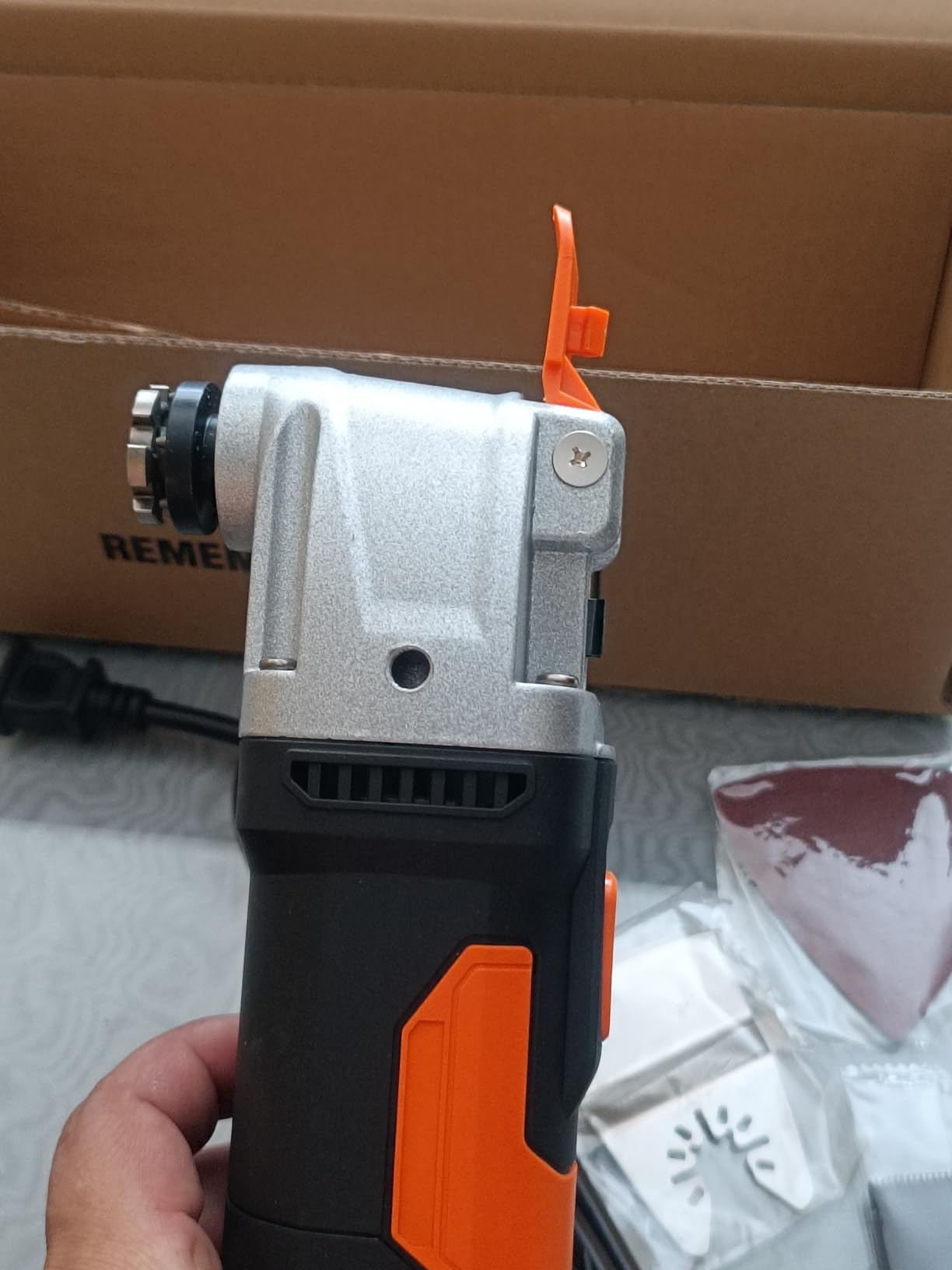 WEN Oscillating Multi-Tool Kit, 3.5A Variable Speed with Accessories and Carrying Case (MT3537) customer photo 2