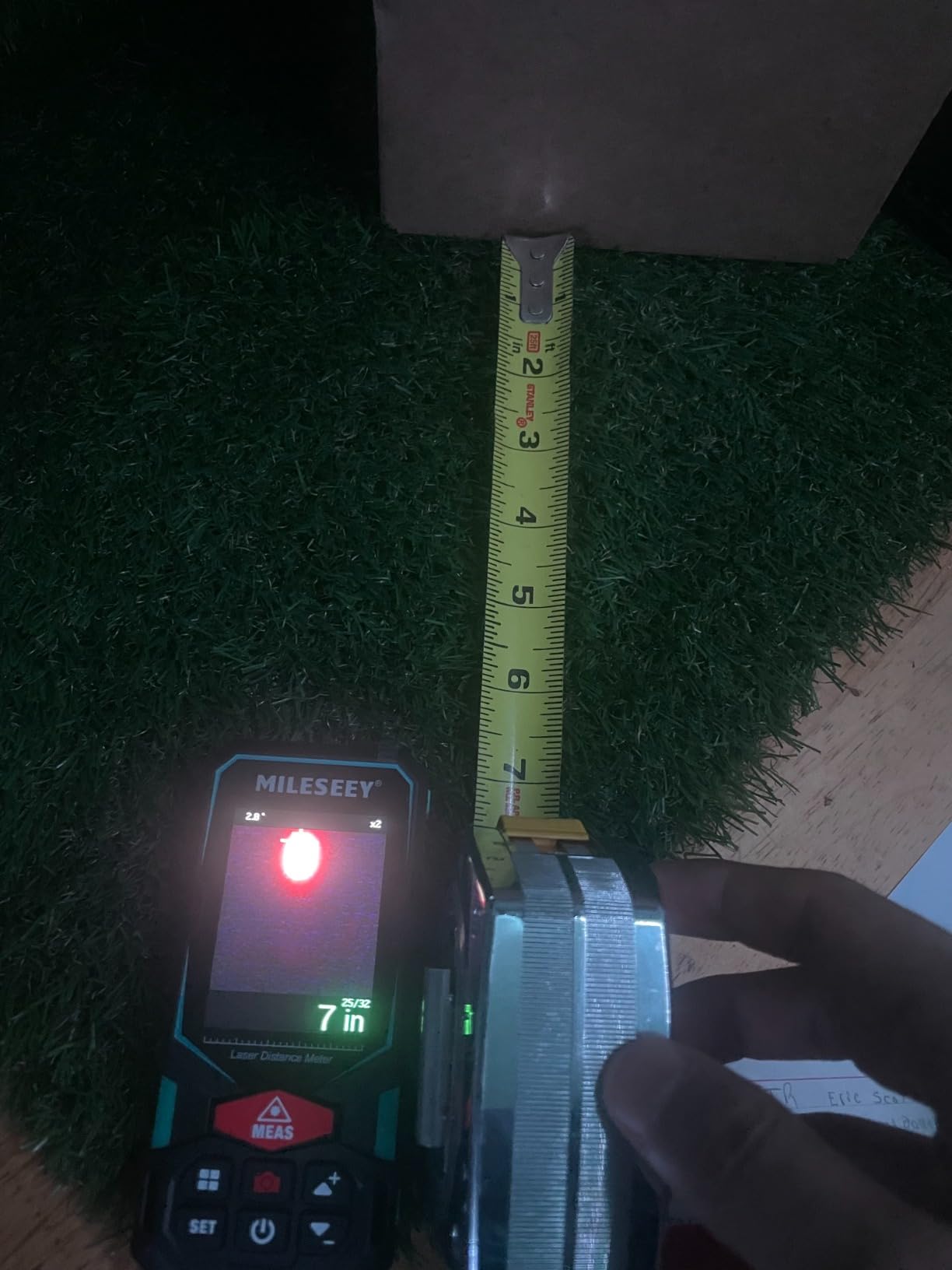 MILESEEY S7 Outdoor Laser Measure with Viewfinder Camera for Pro & DIY Use | 330ft Long Range Measurement, 2 mm Accuracy, 4x Zoom Camera Pointfinder, P2P, Multifunctional Laser Measuring Tool customer photo 1