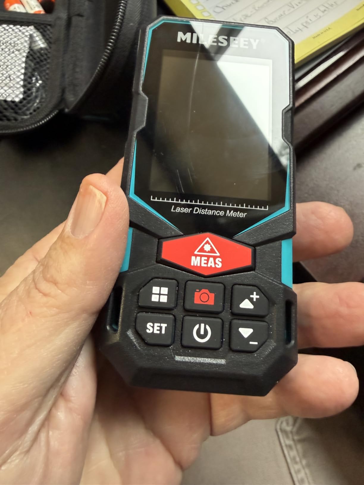 MILESEEY S7 Outdoor Laser Measure with Viewfinder Camera for Pro & DIY Use | 330ft Long Range Measurement, 2 mm Accuracy, 4x Zoom Camera Pointfinder, P2P, Multifunctional Laser Measuring Tool customer photo 2