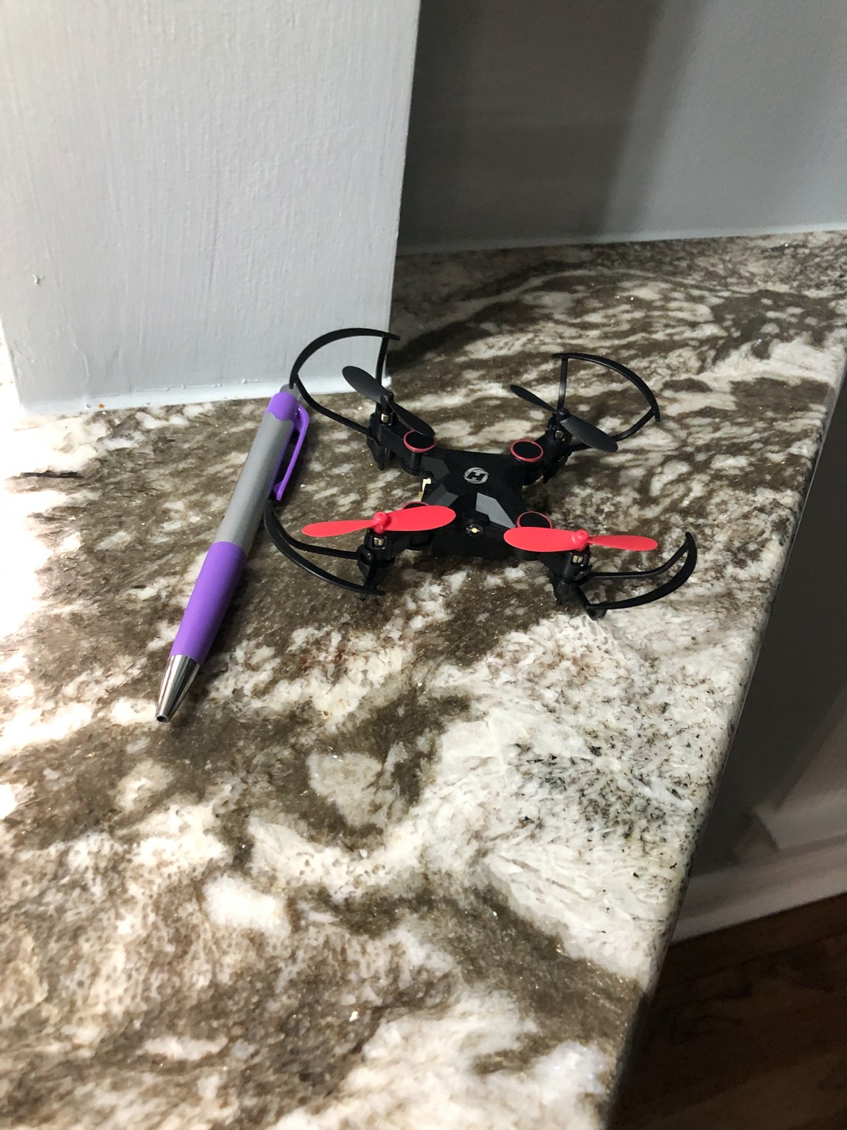 Holy Stone HS190 Foldable Mini Drone for Kids Beginners, RC Nano Quadcopter with Altitude Hold, 3D Flips, High Speeds Rotation, Headless Mode, Throw to Go, One Key Return, Great Gift Toys for Boys and Girls, Blue customer photo 1