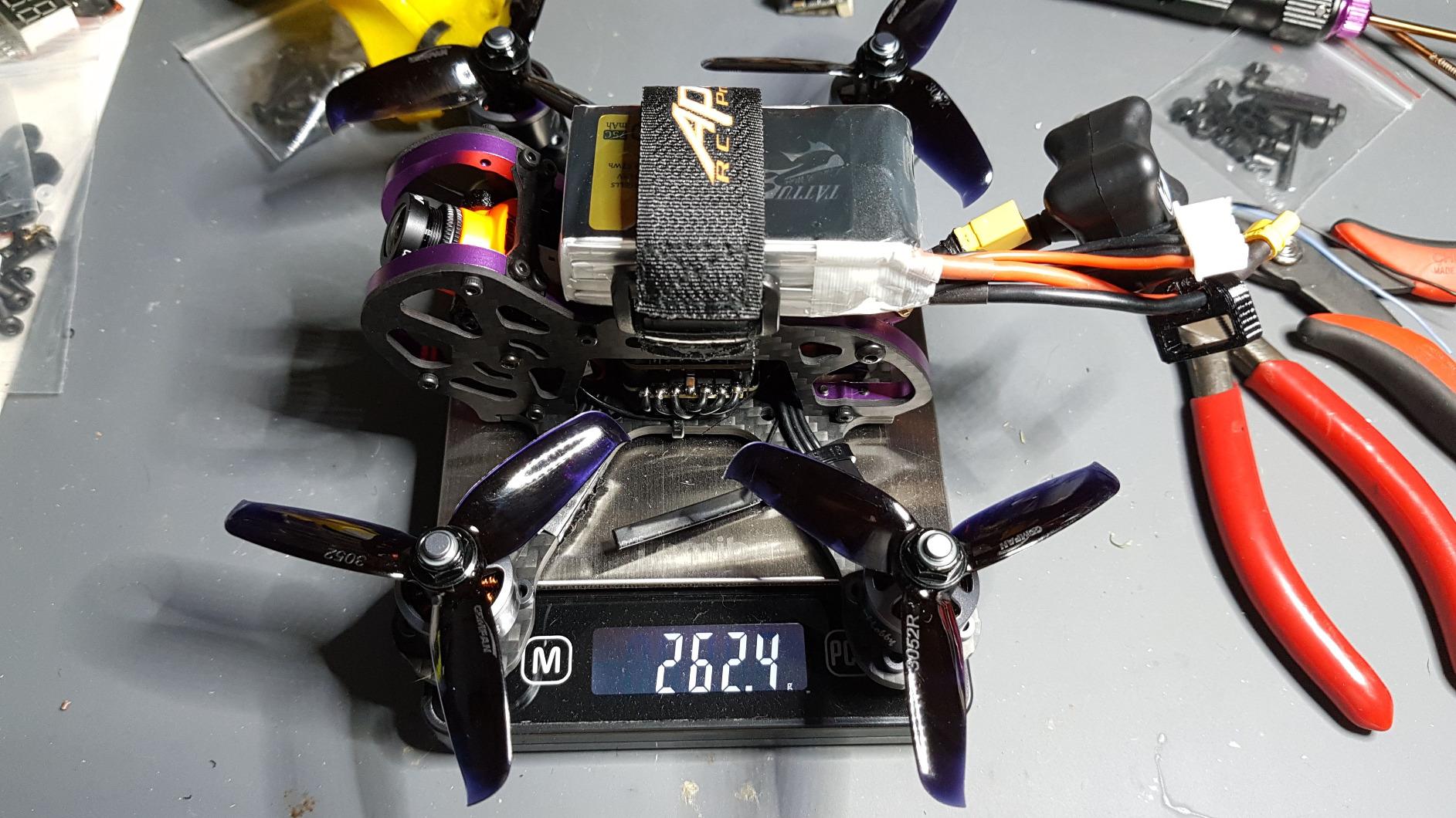 TATTU 650mAh 4S1P 75C 14.8V Lipo Battery with XT30 Plug(2 Pcs) customer photo 1