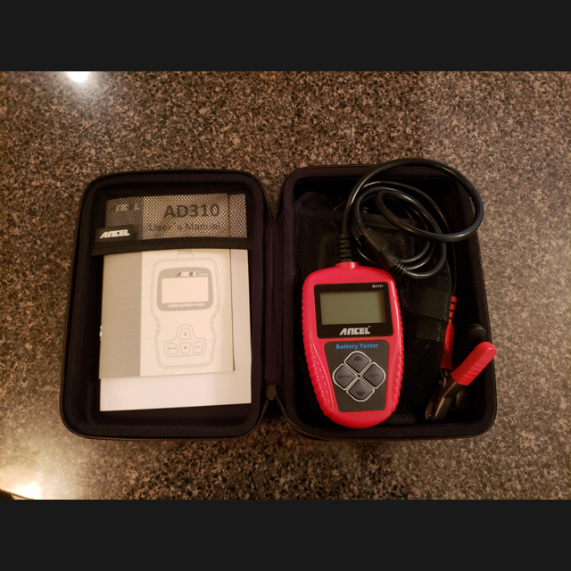 ANCEL AD410 PRO OBD2 Scanner and Battery Tester, 2-in-1 Car Diagnostic Tool, Check Engine Light, EVAP Test, Live Data, 12V Battery Analyzer with Cranking & Charging System Test for Car Motorcycle customer photo 1