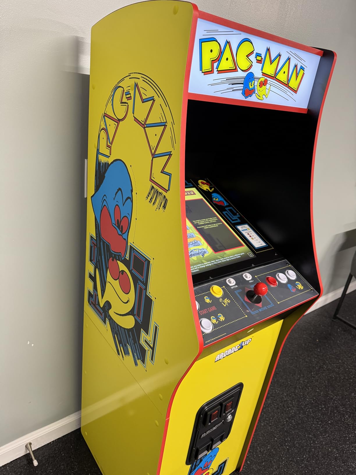 Arcade1Up Ms. Pac-Man Class of '81 Deluxe Arcade, 12 Retro Games | Gaming Cabinet with 17-Inch LCD Screen and Real Feel Joysticks and Buttons customer photo 2