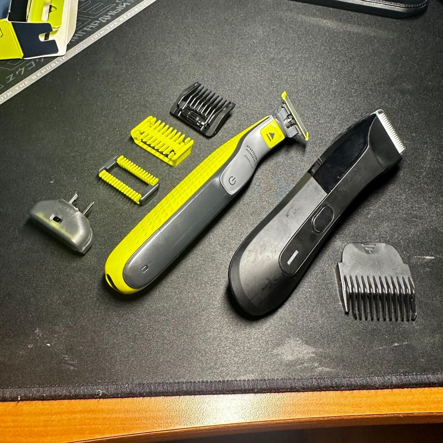 Philips Norelco OneBlade 360 Hybrid Face + Body Trimmer and Shaver | Trim, Edge & Shave Face & Body, Body Skin Guard, 5-in-1 Stubble Comb, 360 Contour Blade, Wet and Dry Use, 60-Minute Runtime customer photo 2