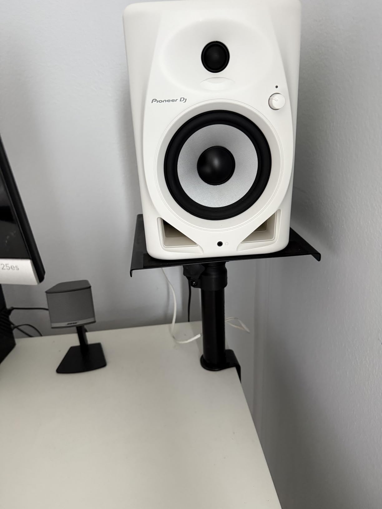 Vondynote Set of 2 Desktop Clamp Speaker Stands Short Studio Monitor Stands Height Adjustable | Height Adjustable 9