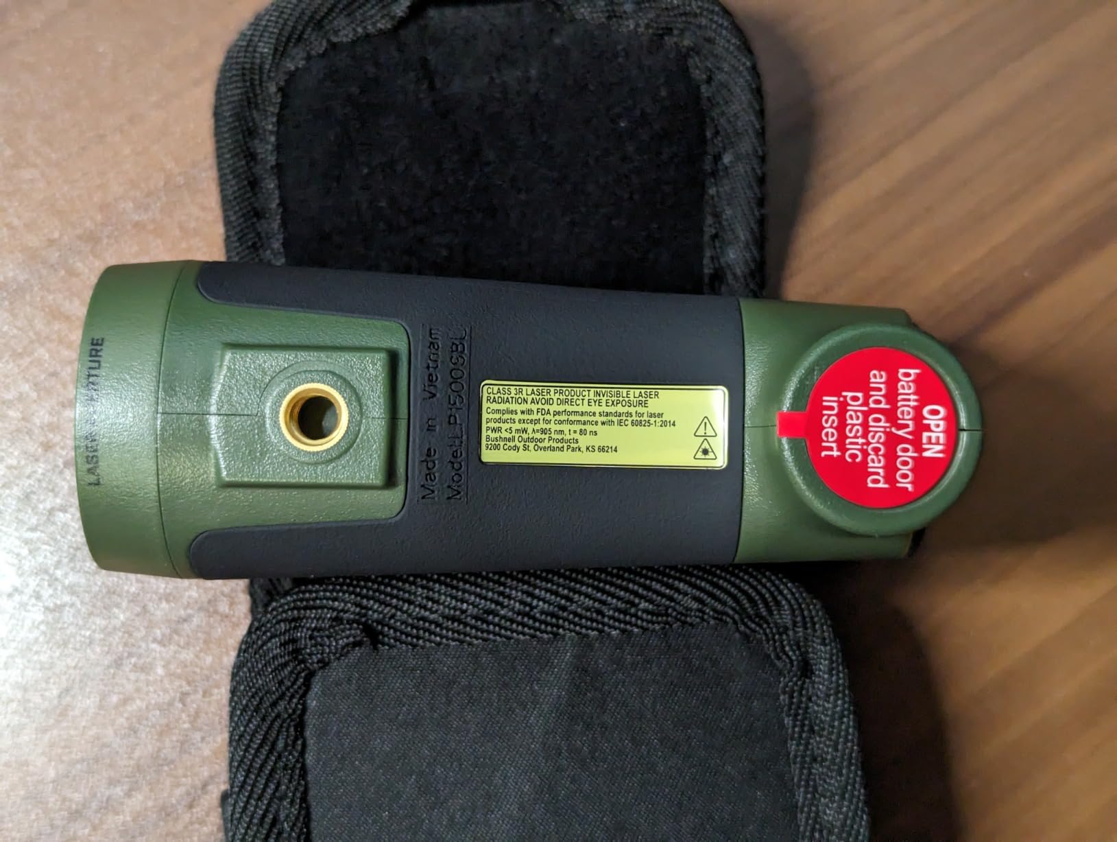Bushnell Prime 1500 Hunting Laser Rangefinder 6x24mm - Bow & Rifle Modes, BDC Readings, Crystal Clear Optic Protected by Exo Barrier customer photo 1