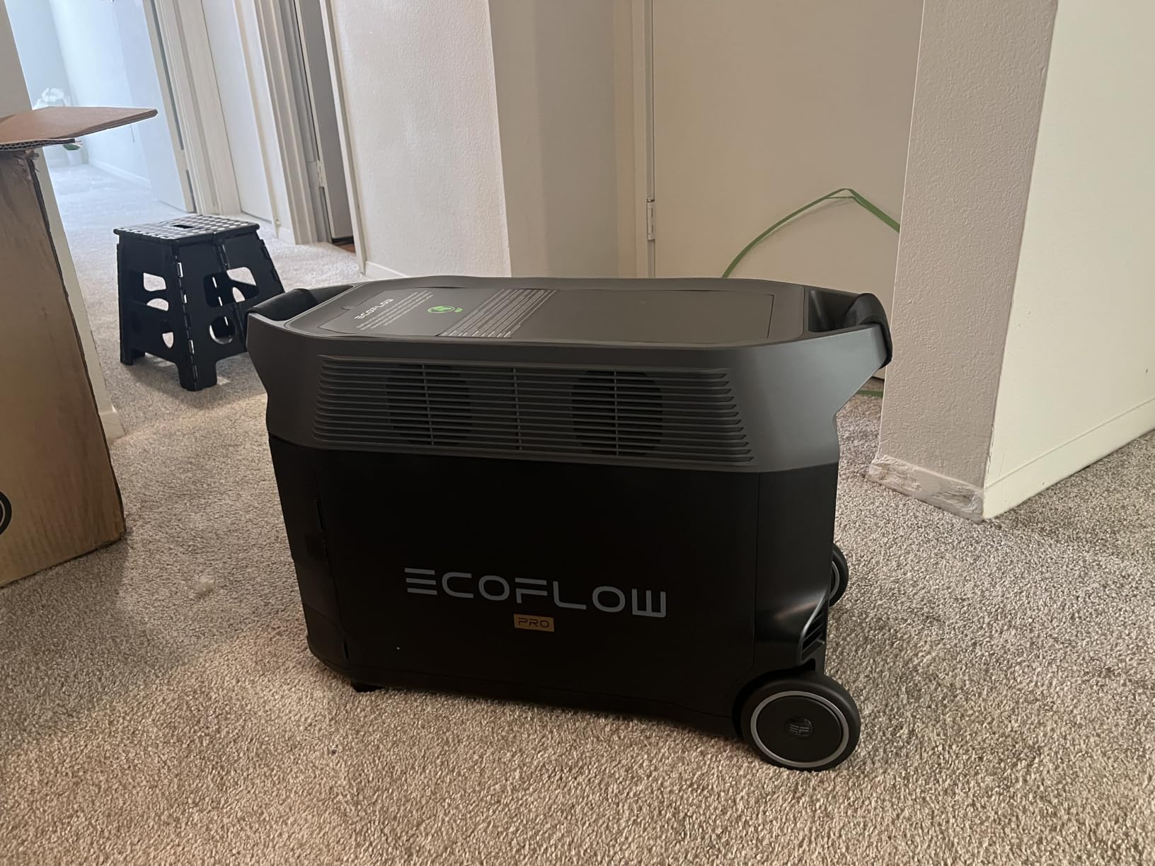EF ECOFLOW Portable Power Station 3600Wh DELTA Pro, 120V 3600W AC Output | 2.7H Fast Charge Power Station, Expandable up to 25kWh, Solar Generator for Home Use, Power Outage, Camping, RV, Emergencies customer photo 2