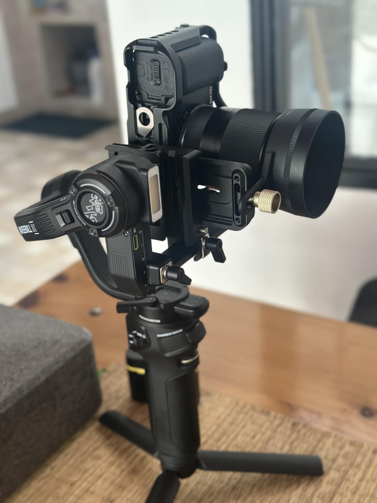 ZHIYUN Weebill 3S [Official] Gimbal Stabilizer for DSLR and Mirrorless Camera Canon/Nikon/Sony/Panasonic/Fujifilm,Fill Light,Native Vertical Shooting customer photo 1