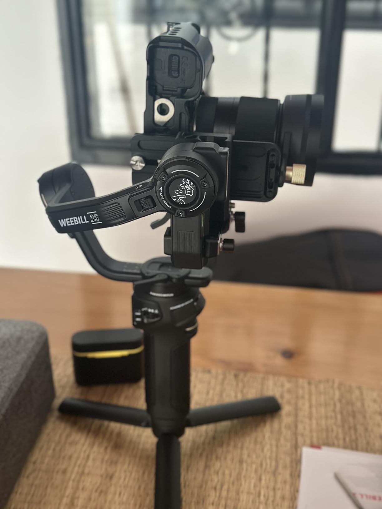 ZHIYUN Weebill 3S [Official] Gimbal Stabilizer for DSLR and Mirrorless Camera Canon/Nikon/Sony/Panasonic/Fujifilm,Fill Light,Native Vertical Shooting customer photo 2