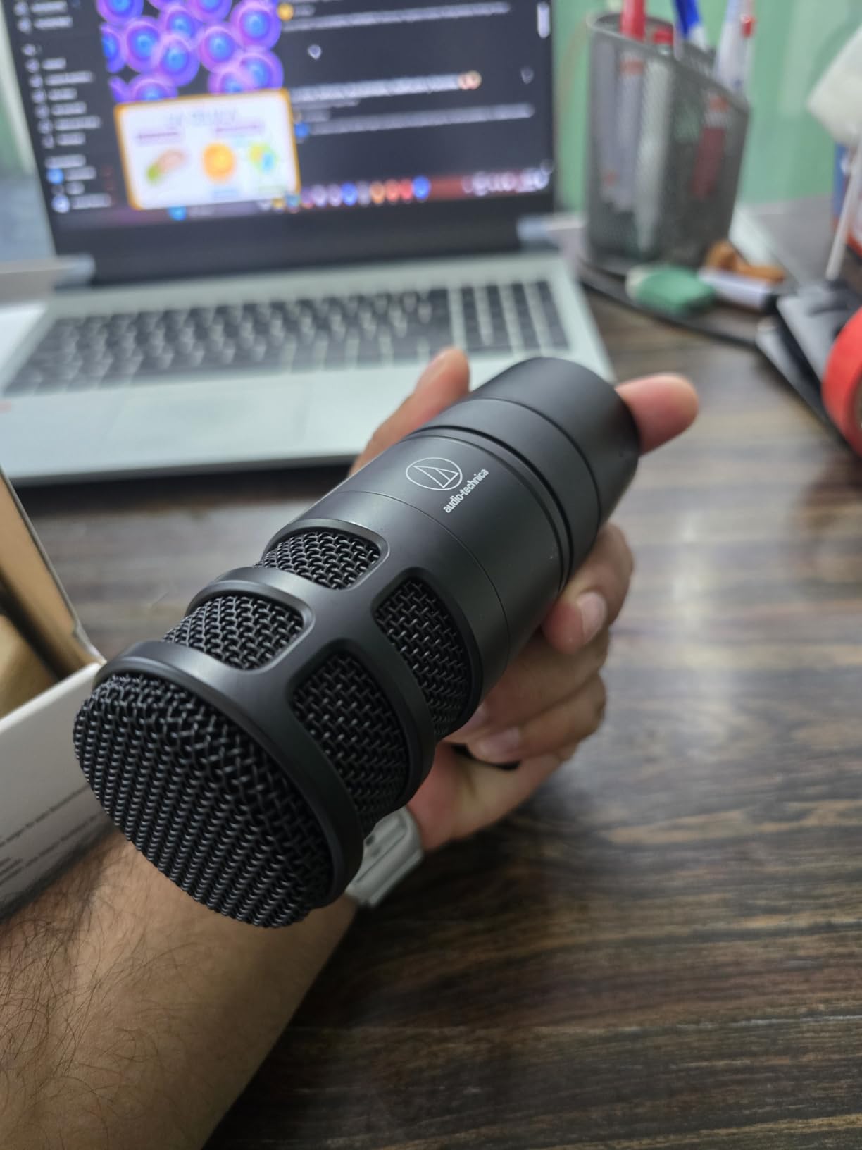 Audio-Technica AT2040USB Dynamic USB Microphone customer photo 1