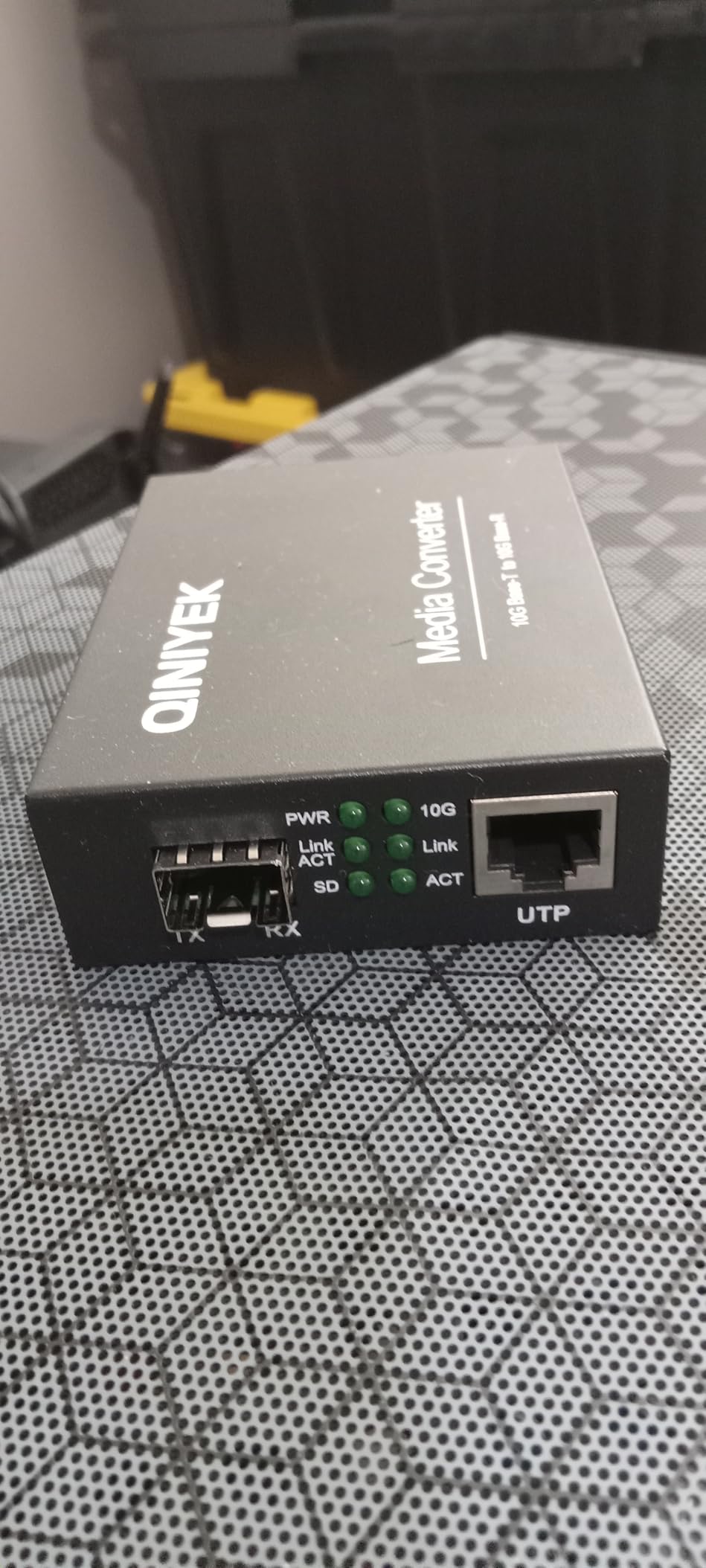 10G Ethernet Media Converter, Multi-Gigabit SFP Media Converter | 1x 100M/1G/2.5G/5G/10GBase-T RJ45 to 1x 10GBase-X SFP+ Slot, Supports 10G SR/LR/10G-T Module, Fiber to Copper Media Converter customer photo 2