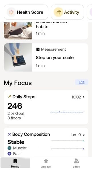 Body Smart - Accurate Scale for Body Weight and Fat Percentage, Body Composition Wi-Fi and Bluetooth Weight Scale, Baby Weight Scale, Smart Scale Apple Health Compatible, Bathroom Scale customer photo 2