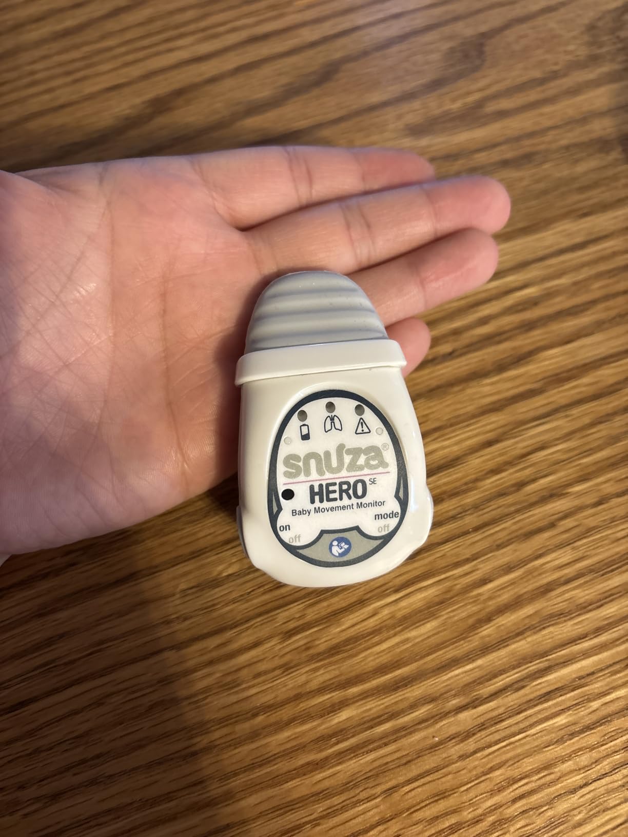 Snuza Hero SE Wearable Child-Care Aid with Patented Sensor Technology | Detects & Reports Movement Activity | No WiFi, Cords, or Sensor Pads | Portable and Easy to Set Up and Use customer photo 1