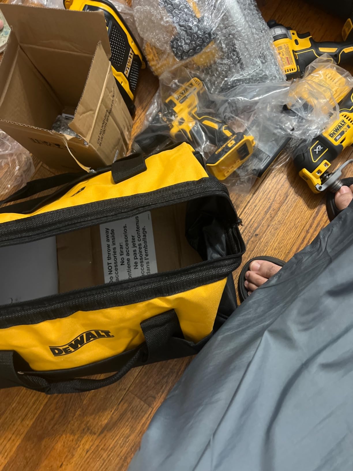 DEWALT 20V MAX Power Tool Combo Kit, 10 Tool Cordless Power Tool Set, 2 Batteries, Charger and 2 Bags Included, Dewalt Brushless Combo Kit (DCK1021D2) customer photo 1