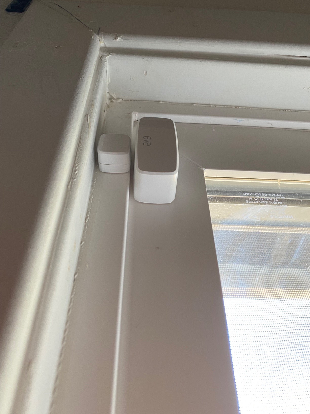 Eve Door & Window (Matter) 3 Pack - Smart Contact Sensor for Doors & Windows, Open/Closed State, Automatic Control of Accessories, Matter Over Thread, Apple Home, Alexa, Google Home, SmartThings customer photo 1