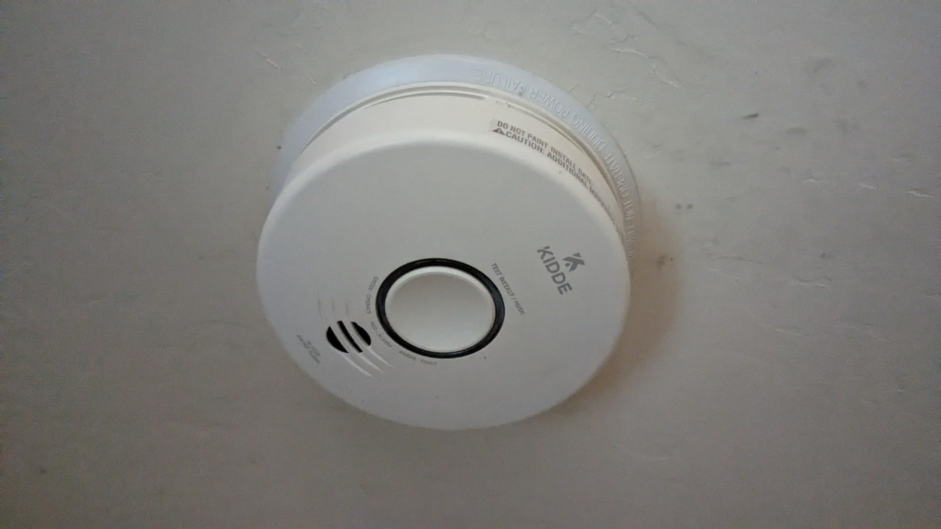 Kidde Smart Smoke Detector, WiFi, Alexa Compatible Device, Hardwired w/Battery Backup, Voice & App Alerts customer photo 2