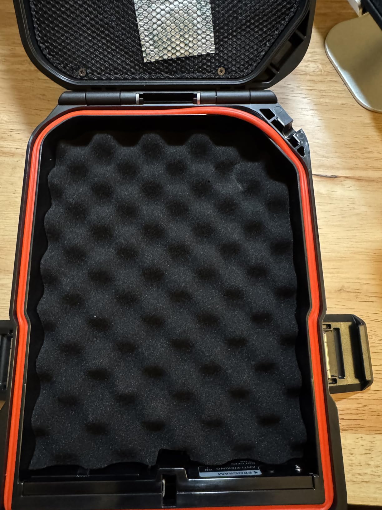 VAULTEK LifePod 10 Compact Lockable Weatherproof Case with Built-in Lock, Steel Security Cable, & TSA Handgun Case or Car Safe, Portable Travel Pistol Safe/Covert Black/Biometric customer photo 1