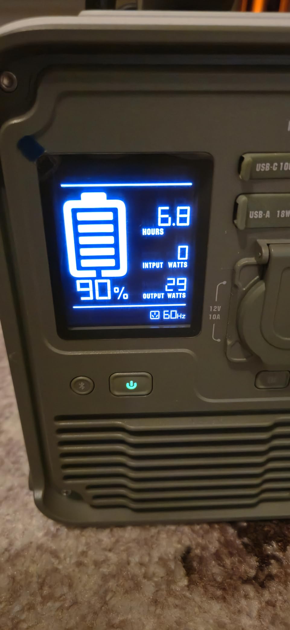 EUHOMY 12 Volt Refrigerator, 19QT(18L) Compressor Electric Cooler APP Control, Car Fridge -4°F~68°F, Portable Refrigerator 12/24V DC 100-240V AC, Portable Freezer for Camping, Travel, Boat customer photo 1