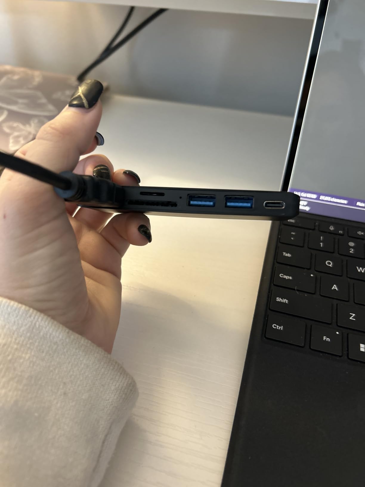 Surface Pro 9/10/11/X Docking Station, Surface Pro 11 USB Hub with 4K HDMI, USB-C Thunderbolt 4 (Display+Data+100W PD), 2 USB 3.0, 3.5mm Audio, SD/TF Card Slot for Surface Pro 9/10/11/X customer photo 2