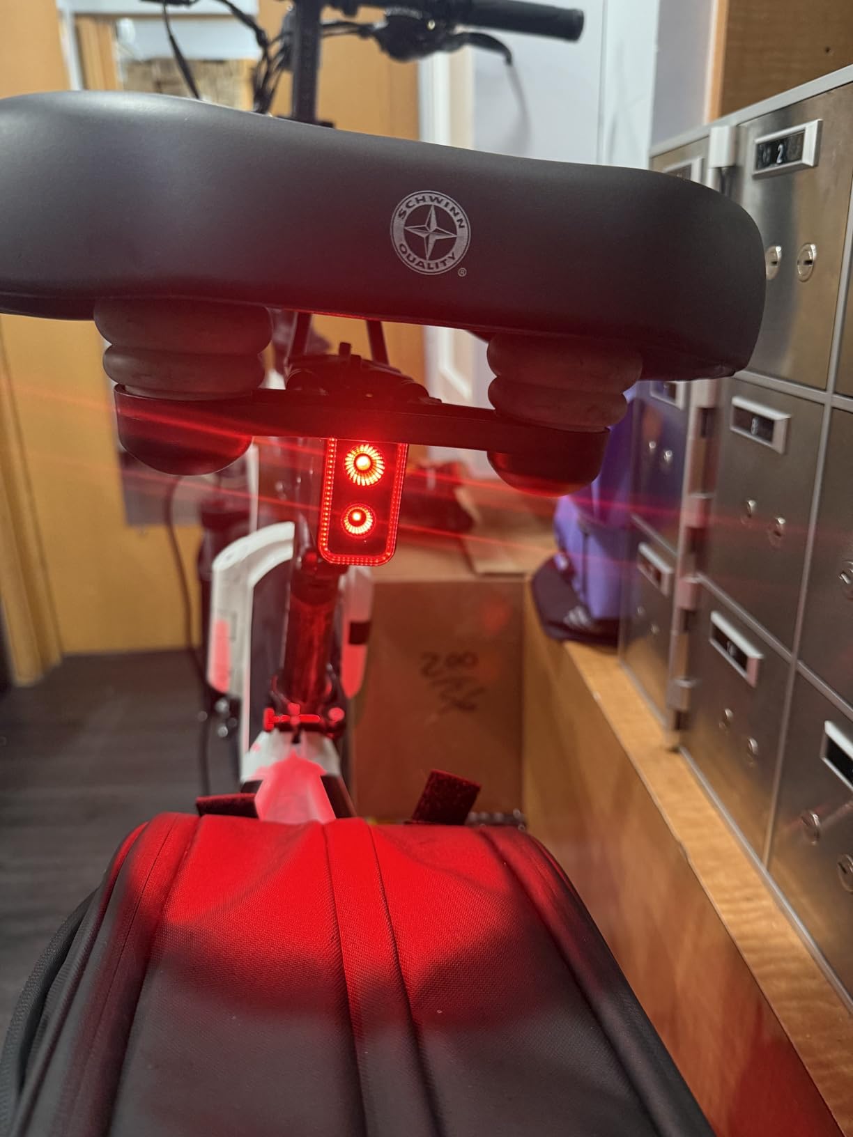MagicShine SEEMEE 300/400 Bike Taillight, 300/400 Lumen Bike Tail Light, 360° Visible Smart Brake Sensor IPX6 Waterproof Rear Bike Light for Night Riding customer photo 2