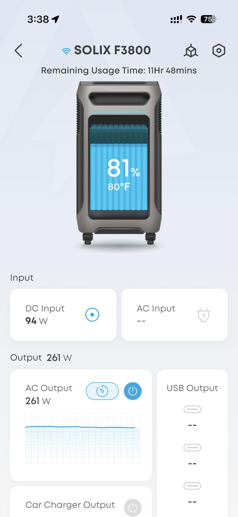 Anker SOLIX F3800 Portable Power Station, 3840Wh, LiFePO4 Batteries, Ultra-High 6000W AC Output with 120V/240V, Solar Generator for Home Backup, RVs, Emergencies, Power Outages, and Outdoor Camping customer photo 1