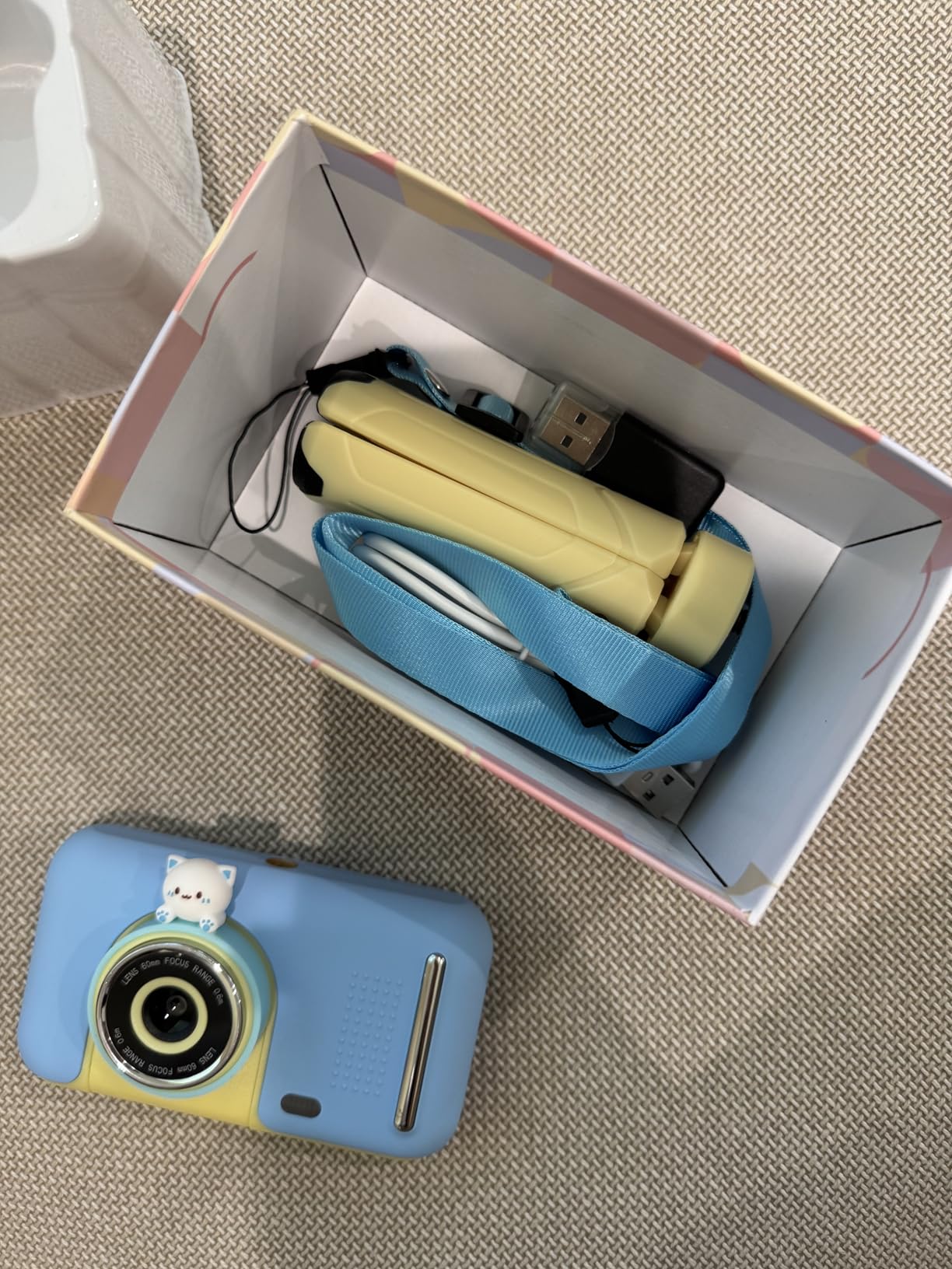 Makolle Kids Camera, Birthday Gifts for Boys and Girls Age 3-8, Video Recorder for Kids 8-12, Childrens Digital Camcorder for Vlogging Portable Kids Selfie Camera with SD Card Green customer photo 2