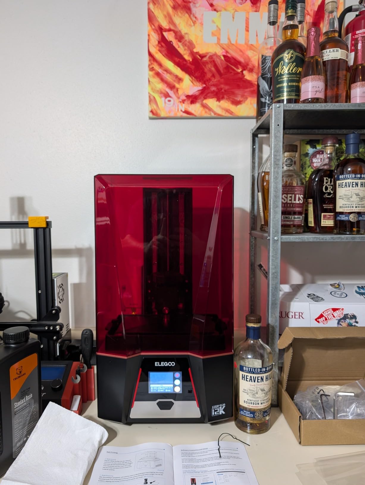 ELEGOO Saturn 3 MSLA 12K 3D Printer | Desktop Resin Printer with 10-Inch Monochrome LCD, Large Printing Size of 8.62 x 4.84 x 9.84 inch customer photo 1