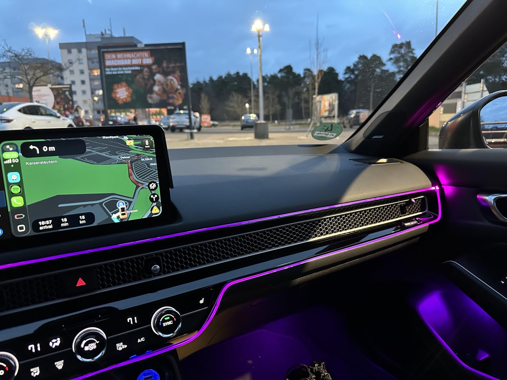Interior Car LED Strip Lights, RGB 2 in 1 USB Car Ambient Lighting Kit | Wireless APP & Remote Control, 158 Inches Fiber Optic, Inside Neon Dash Lights with Music Mode Car Interior Accessories customer photo 2