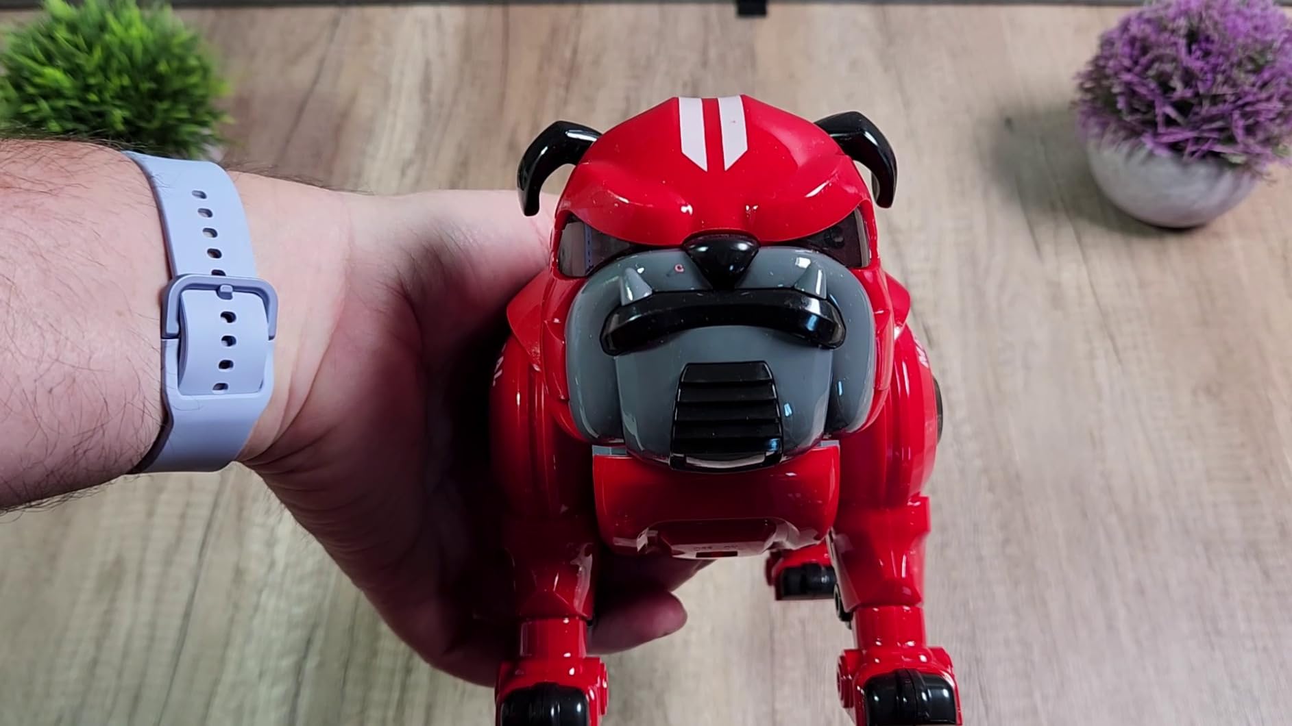 Interactive Robot Dog Toy for Kids, Smart Robotic Puppy with Remote Control | Dancing Robot Pet with Programmable Actions, STEM Learning Toy and Birthday Christmas Gift for Boys Girls Ages 6-12+ customer photo 1
