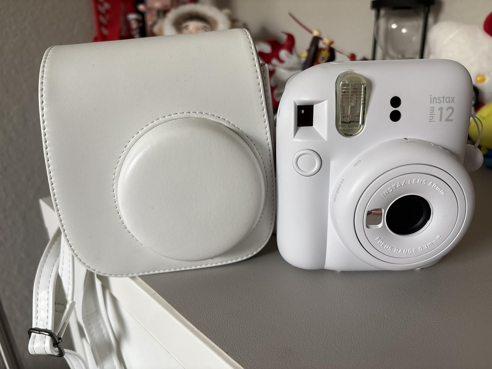 Instax Mini 12 Instant Film Camera Pastel Blue, Fujifilm Instax Mini Twin Pack Instant Film 20 Prints, Protective Case, Gift Bundle customer photo 1