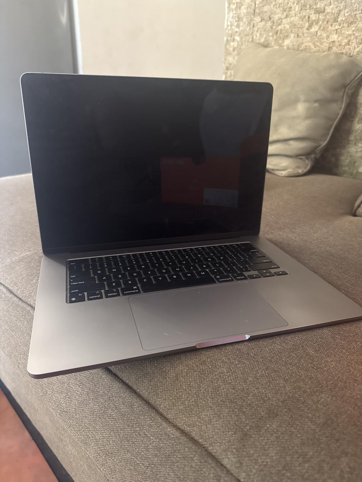 Apple 2023 MacBook Air Laptop with M2 chip: 15.3-inch Liquid Retina Display, 8GB Unified Memory, 256GB SSD Storage, 1080p FaceTime HD Camera, Touch ID. Works with iPhone/iPad; Midnight customer photo 1
