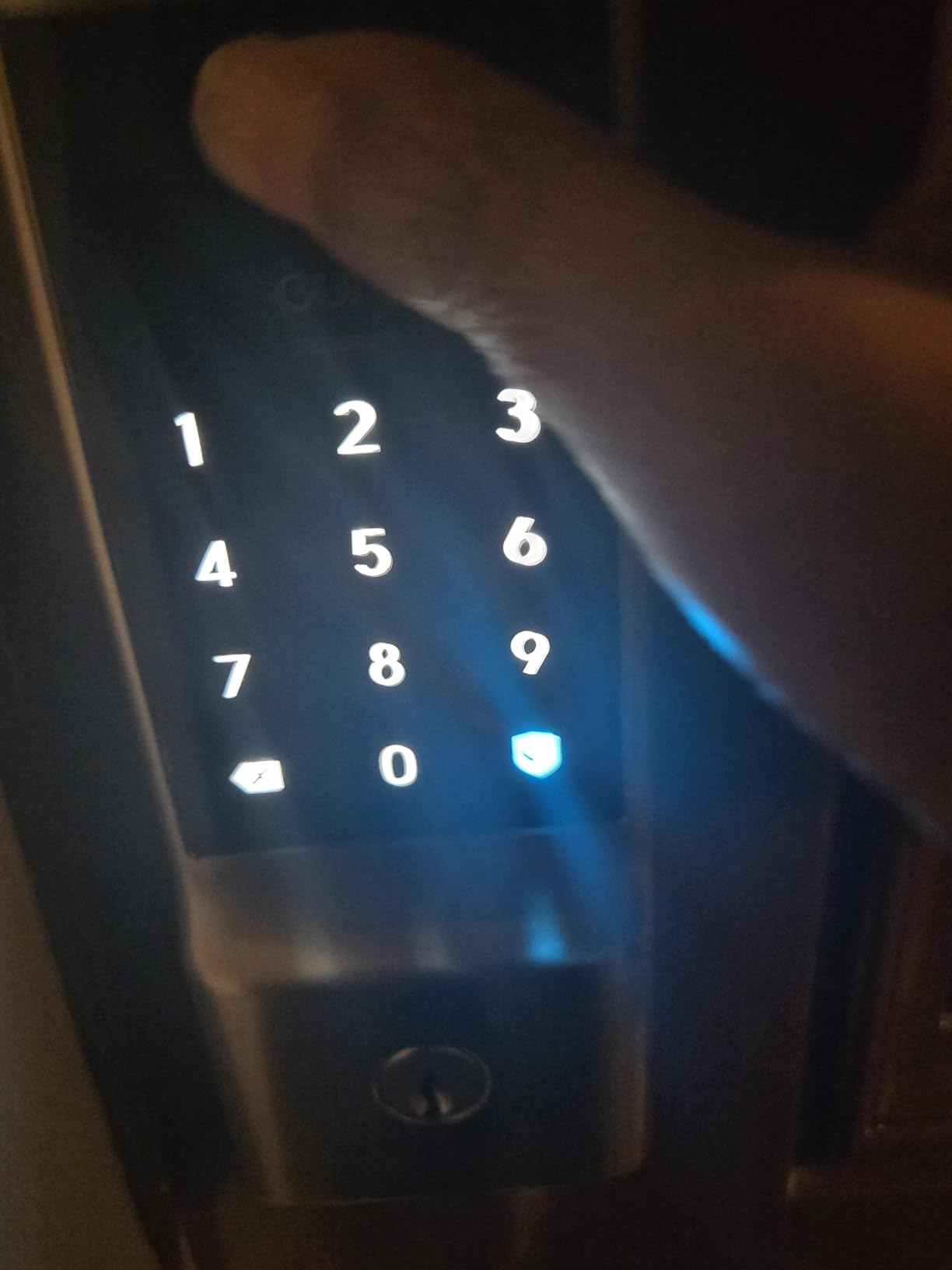 eufy Security Smart Lock C220, Fingerprint Keyless Entry Door Lock, Built-in Wi-Fi, App Remote Control, Front Door Smart Lock Deadbolt, 8Months Battery, Reliable Power, IP53 Waterproof, BHMA Grade 3 customer photo 2