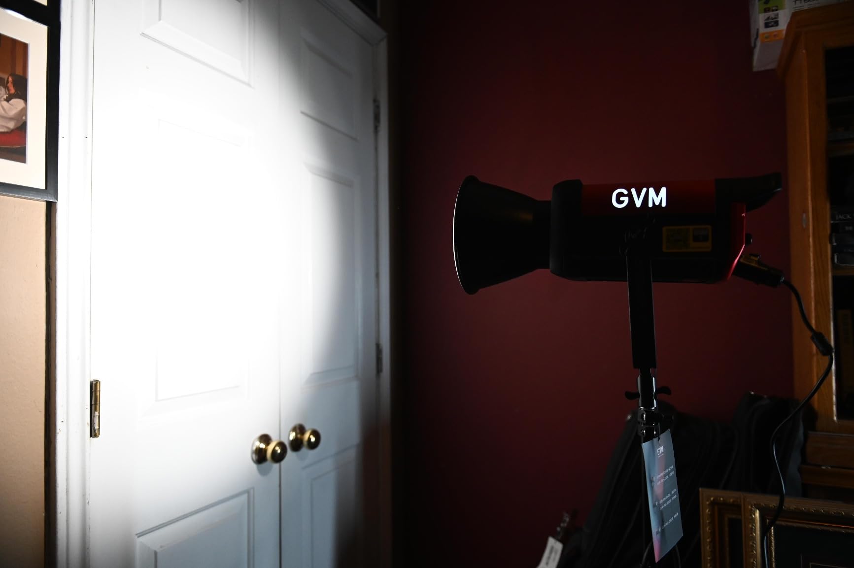GVM LED Video Light Studio, 200W Studio Light Continuous Lighting Kit for Bluetooth Mesh Network/DMX Control, 45400lux/1m Photography Lighting Kit with Video Recording, 12 Lighting Effects customer photo 1