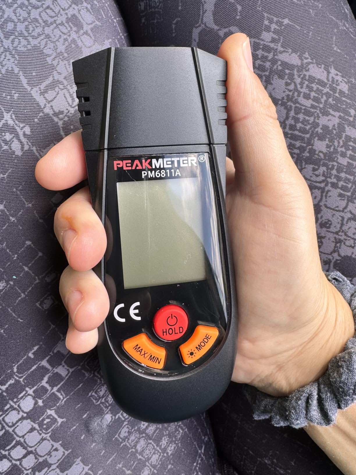Wood Moisture Meter, with Battery and LCD Display, Suitable for Quick Determination of Moisture Content of Many Types of logs, Paper, Plywood, Plaster Walls, Floor coverings, etc. customer photo 2