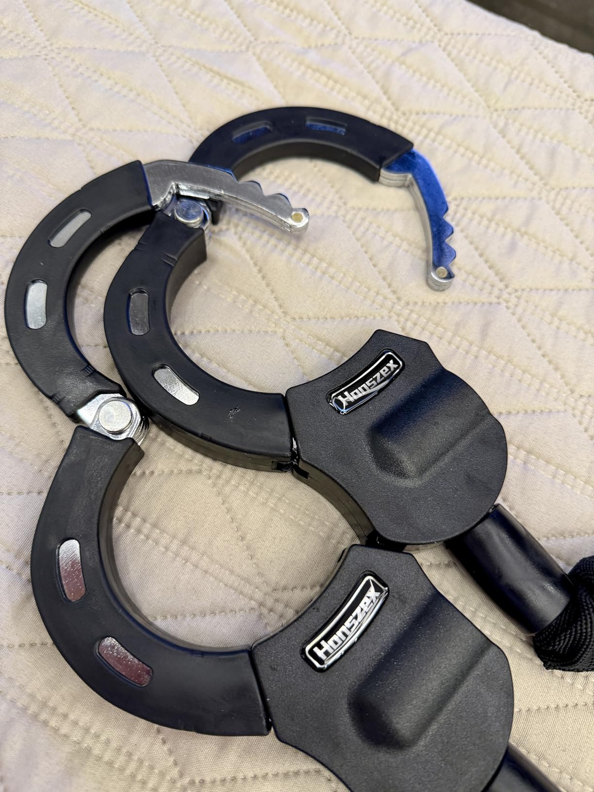 Scooter Lock, Bike Locks High Security with Key, 36.22inch Heavy Duty Bike Lock Chain, Accessories for Electric Scooter, E-Bikes customer photo 2