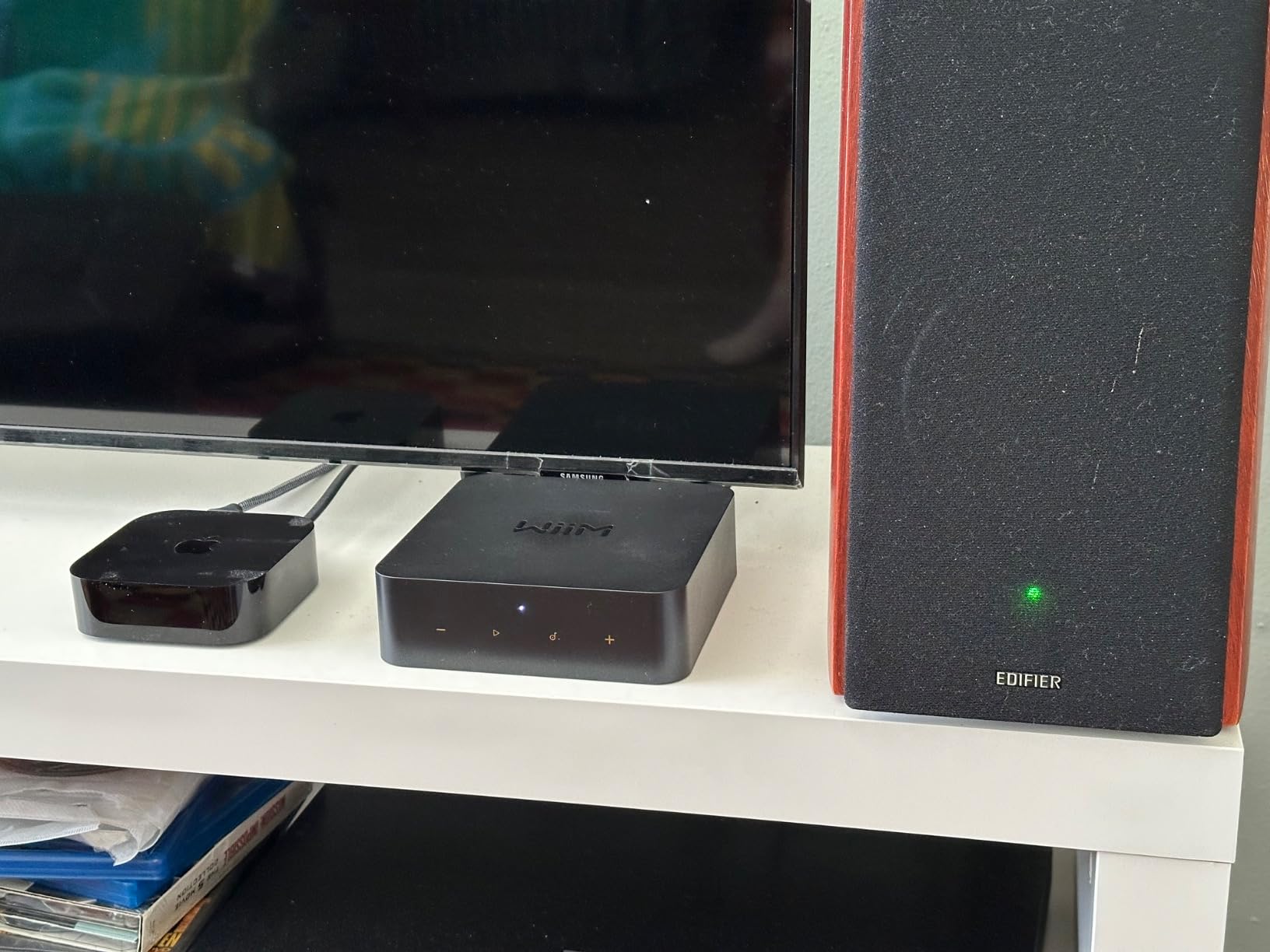 WiiM Pro Plus Music Streamer for Stereo Systems, Modernize Your Hi-Fi | Upgrade Your Stereo with Hi-Res Streaming, AirPlay 2, Spotify Connect, and Smart Control without Replacing Your Speakers customer photo 1