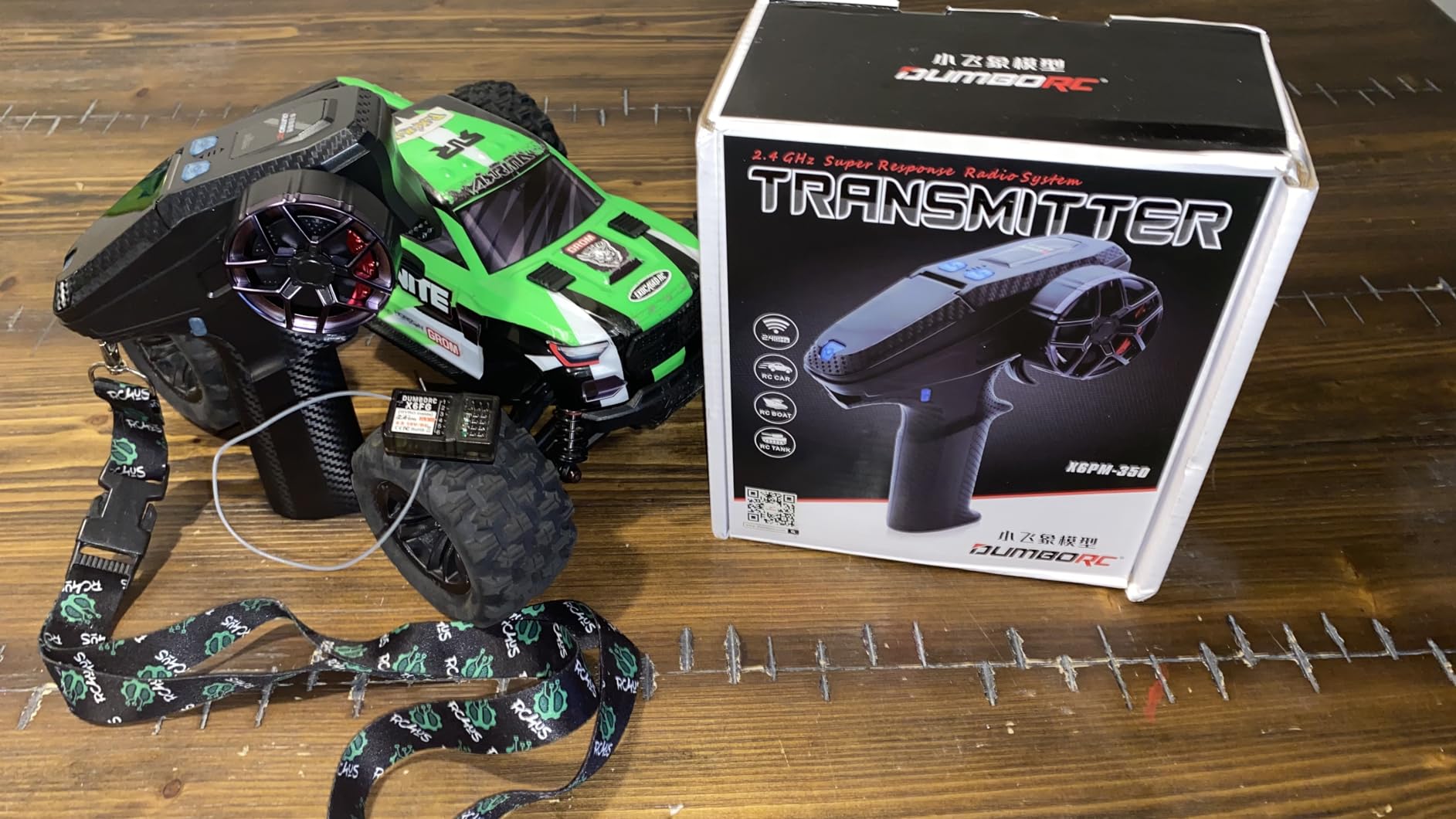 DUMBORC X6PM-350 6CH Mini RC Radio Transmitter with X6FG Gyro Receiver | 2.4GHz, Portable Remote Controller, Low Voltage Alarm, Fail-Safe Function, Mixed Mode, for RC Vehicle Car, Boat, Tank Model customer photo 1