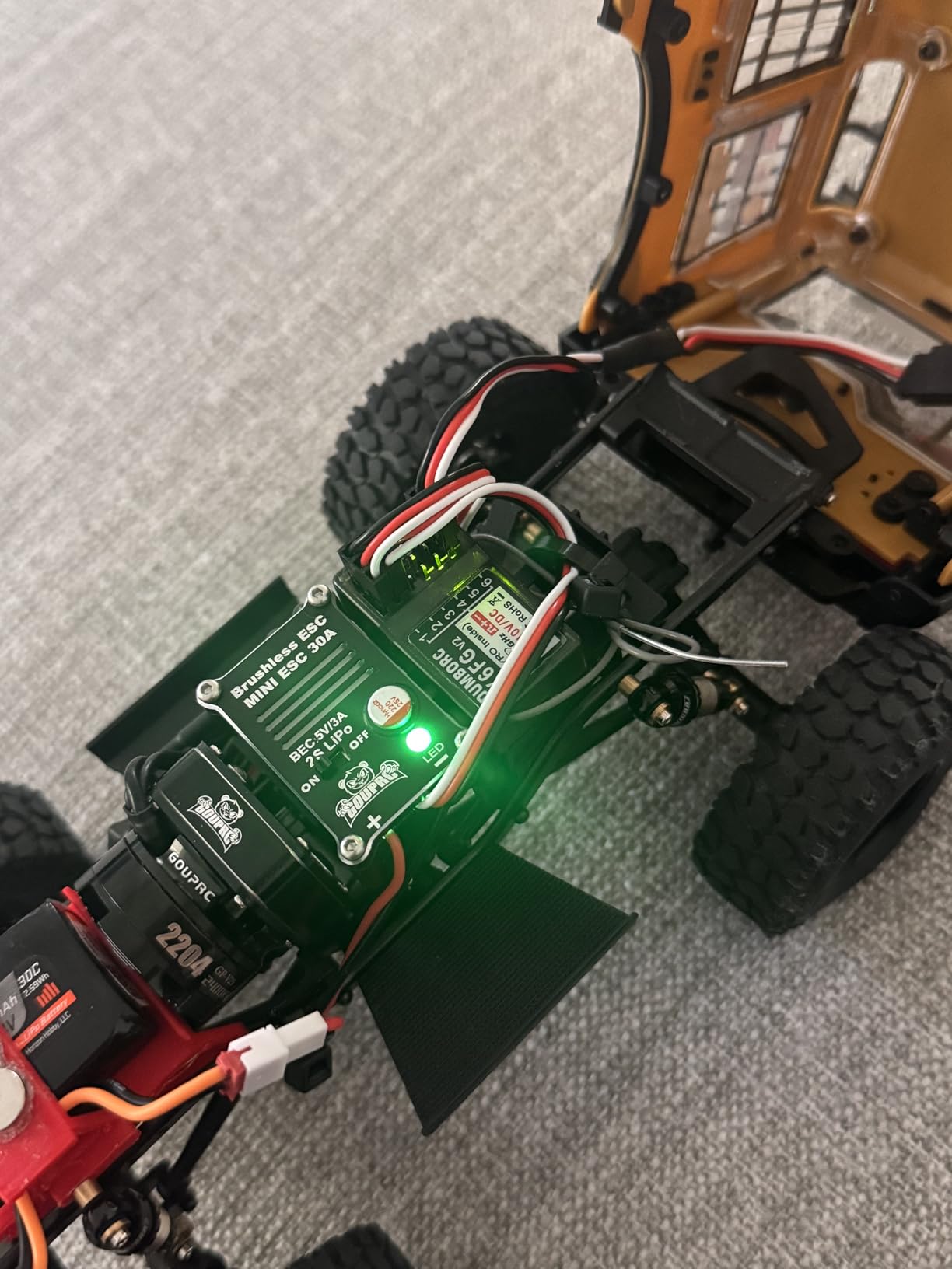 DUMBORC X6PM-350 6CH Mini RC Radio Transmitter with X6FG Gyro Receiver | 2.4GHz, Portable Remote Controller, Low Voltage Alarm, Fail-Safe Function, Mixed Mode, for RC Vehicle Car, Boat, Tank Model customer photo 2