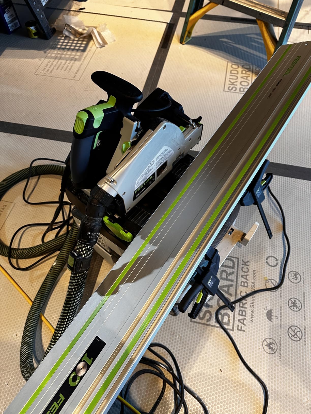 Festool 576735 Plunge-Cut Saw with Scoring Function TSV 60 KEB-F-Plus Track Saw customer photo 2