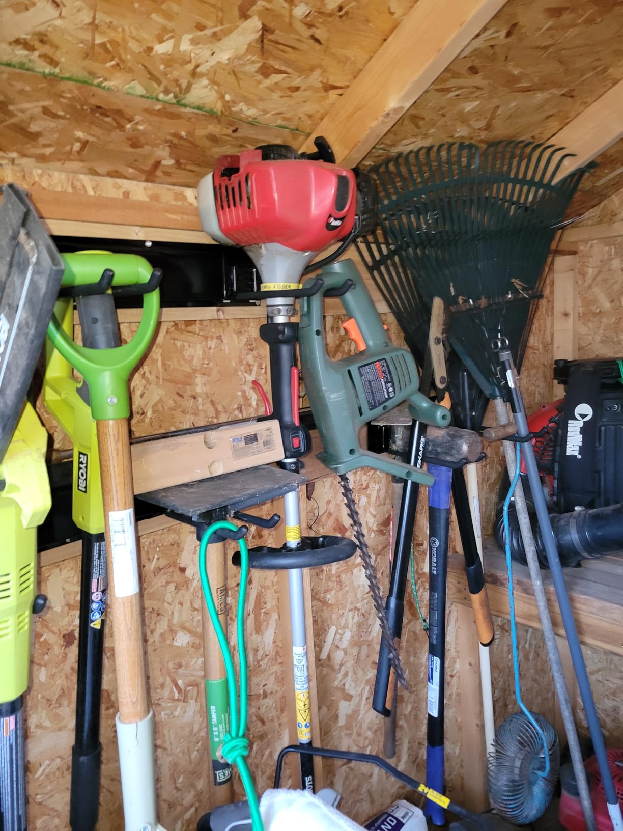 TIDYME Garage Tool Organizer Wall Mount, 48