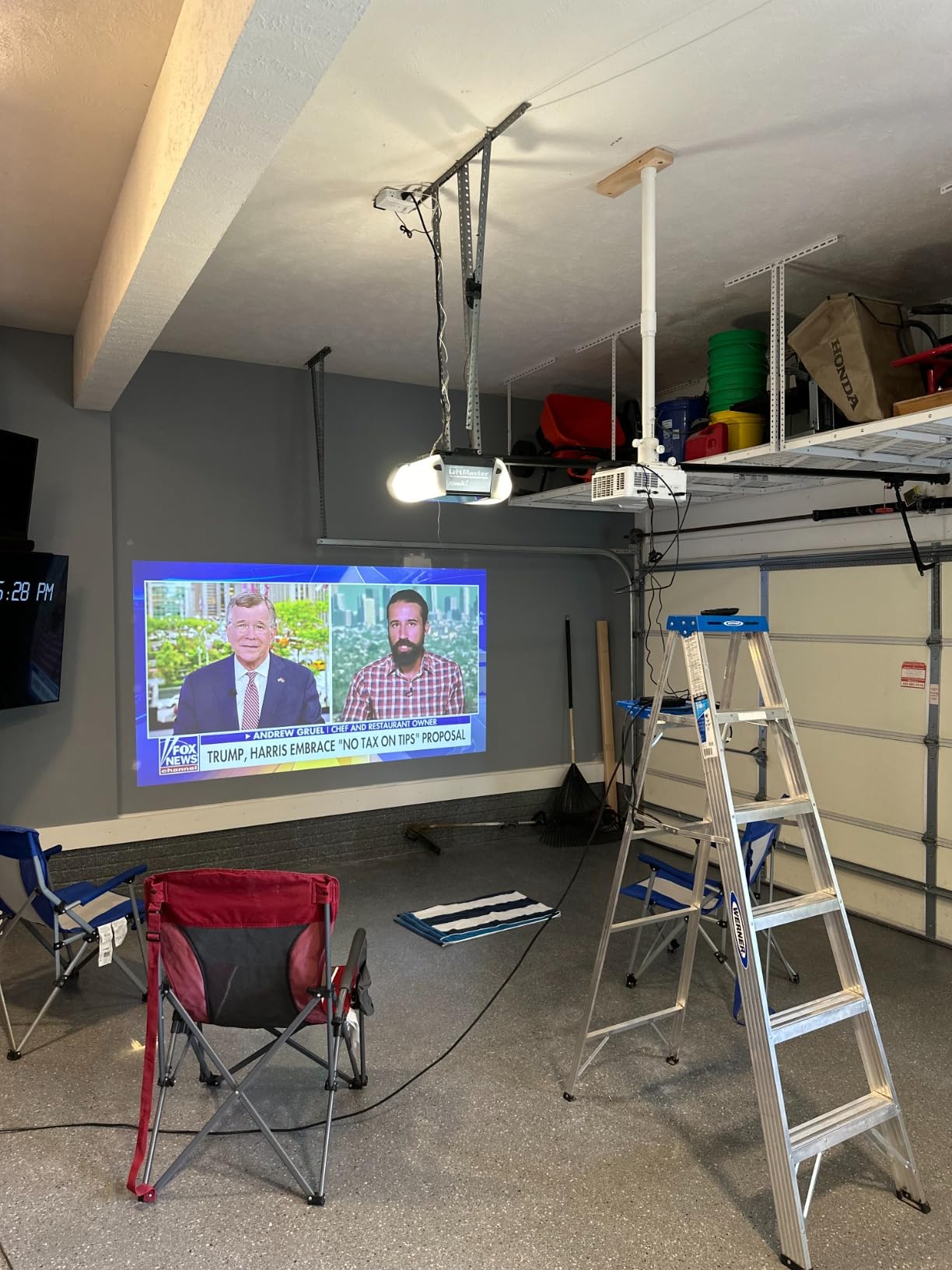 ViewSonic LS740HD 1080P Laser Projector, 5500 Lumens, Full HD Home Theater, Optical Zoom, Keystone, Corner Adjustment, Golf Simulation, Classroom, Auditorium, Ceiling Mount, 360 Projection, Quick Setup customer photo 2