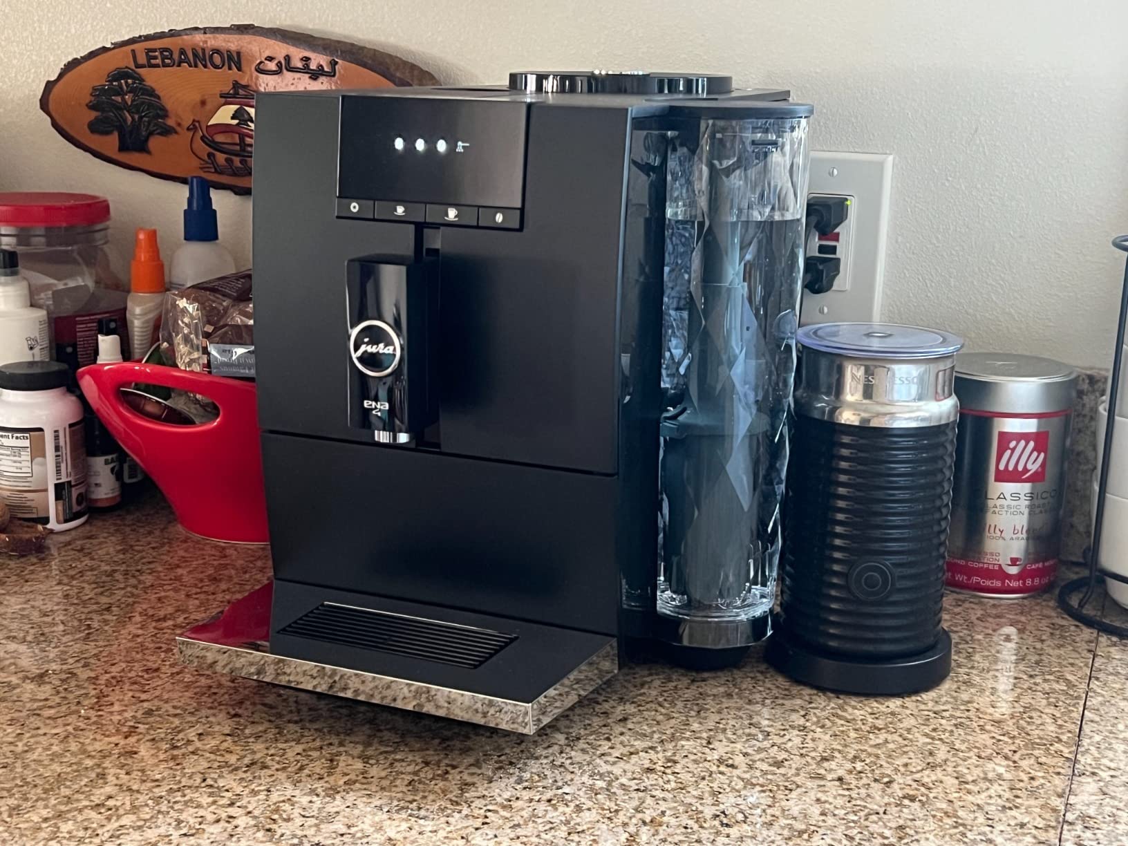 Jura ENA 4 Full Nordic White Automatic Coffee Machine customer photo 1