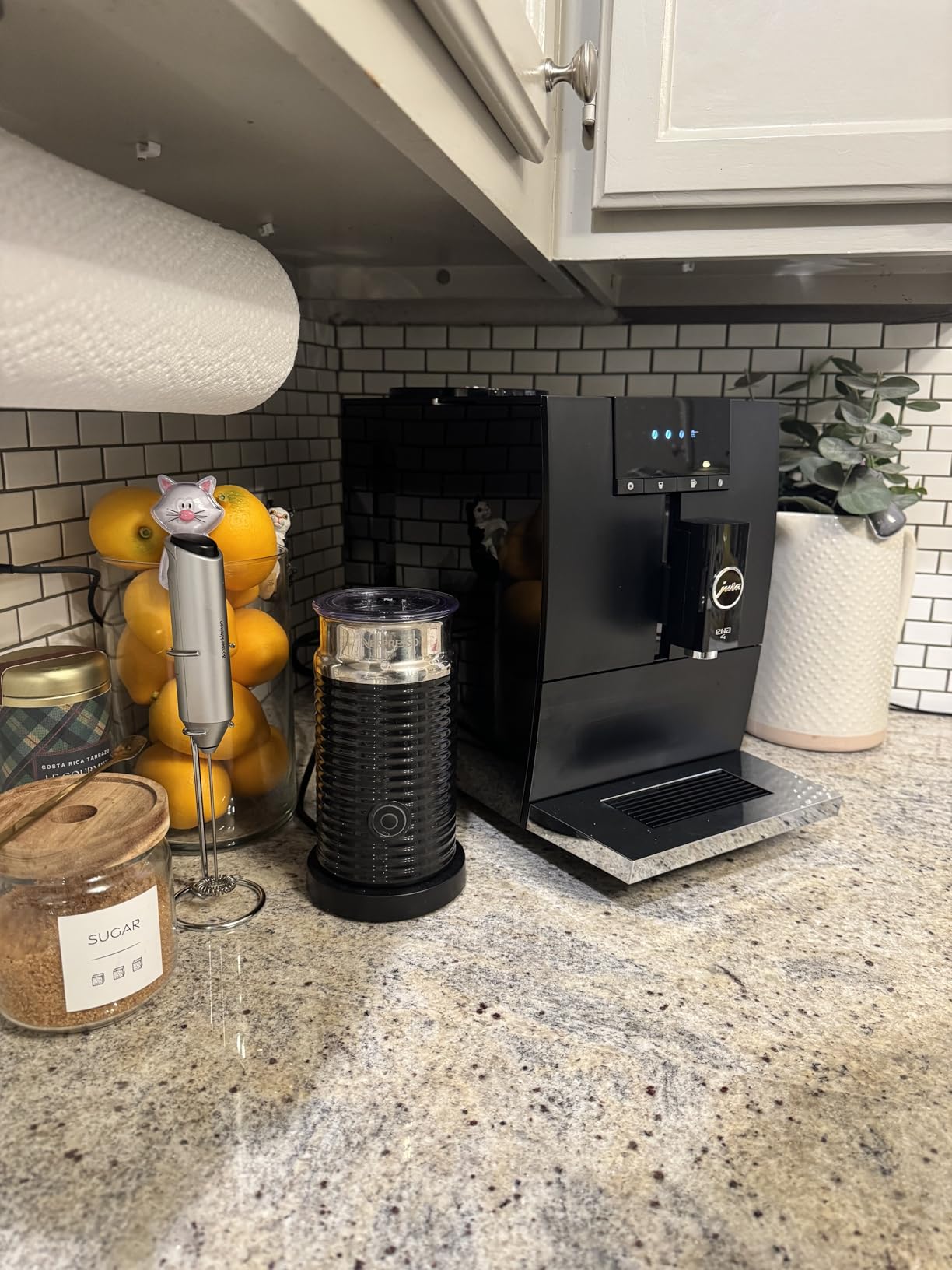 Jura ENA 4 Full Nordic White Automatic Coffee Machine customer photo 2