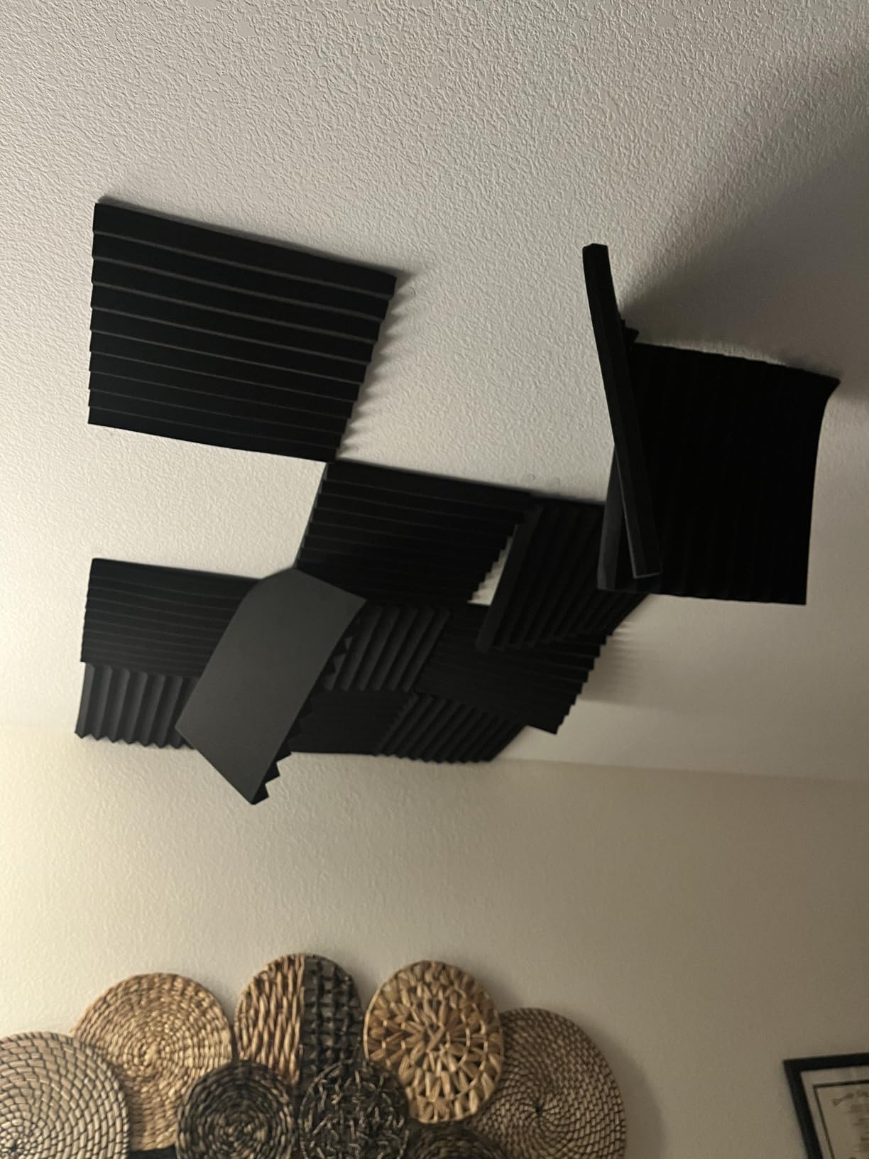 Acoustic Foam Panels Sound Absorbing 12 Pack - 1