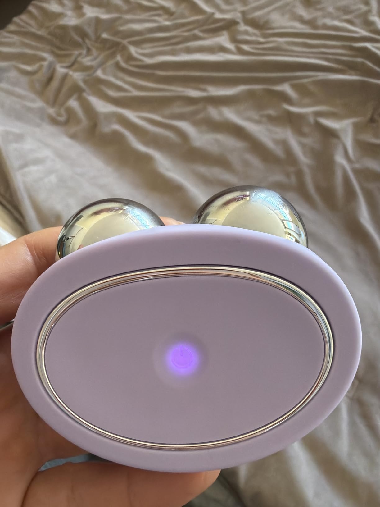 FOREO Bear 2 Advanced Lifting Toning Microcurrent Facial Device -Face Sculpting Tool - Firm & Contour - Non-Invasive - Increases Skin Care Absorption - Evergreen customer photo 2