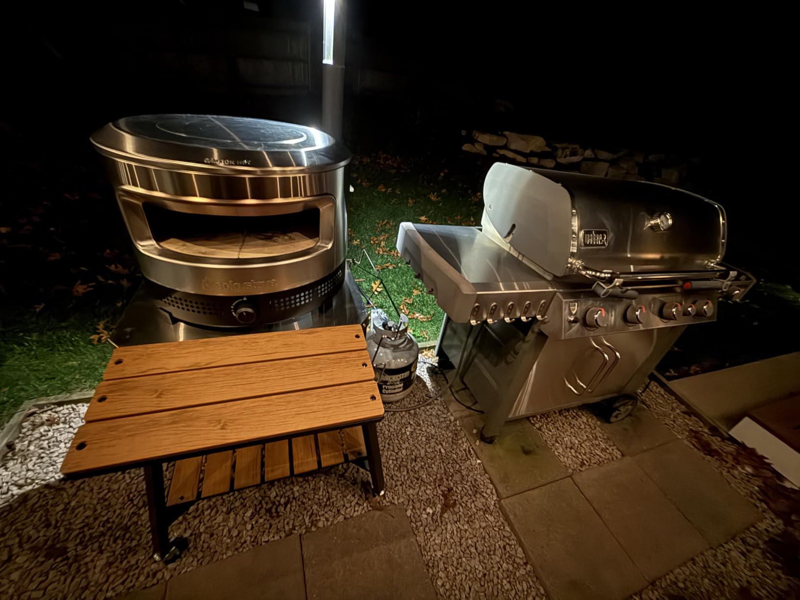 Solo Stove Pi Prime Propane Pizza Oven | Portable Outdoor Gas Pizza Oven | Cordierite Pizza Stone, Demi-Dome Heating, 13
