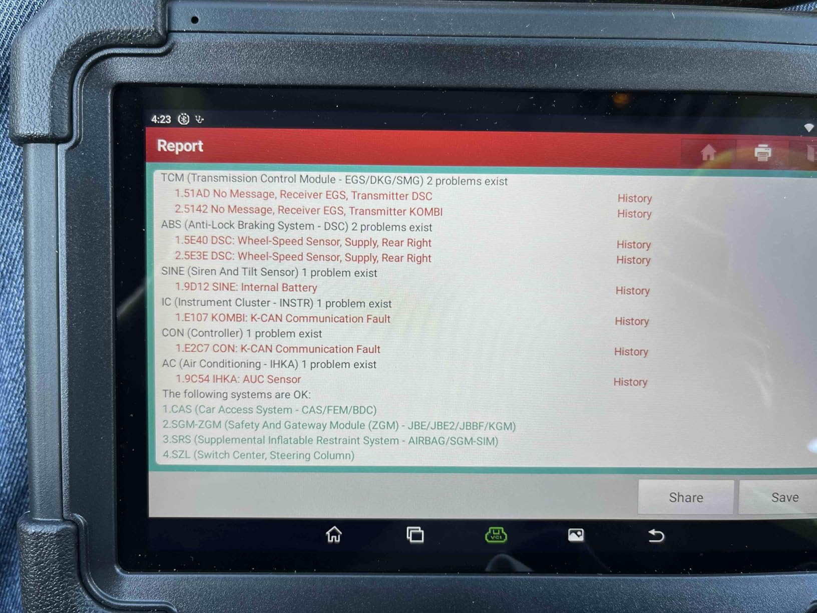 X431 Scanner PRO Dyno 2026 Bidirectional Tool for 99.99% of Cars, ECU Coding customer photo 2